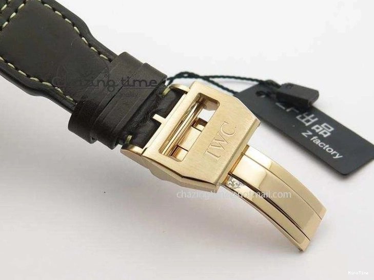 MIROTIME 0705 Big Pilot IW500909 RG ZF 1:1 Best Edition Le Petit Prince On Brown Leather Strap A Breathable 7293